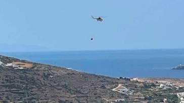 Φωτιά τώρα στην Πάρο