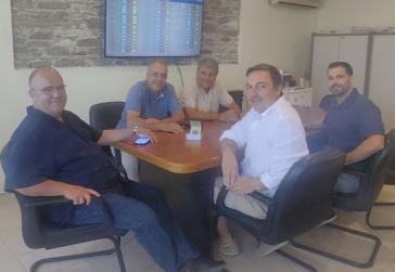 Σύρος: Με τον αντιπρόεδρο της ΡΑΑΕΥ συναντήθηκαν στελέχη της Δημοτικής Επιχείρησης Ύδρευσης Αποχέτευσης