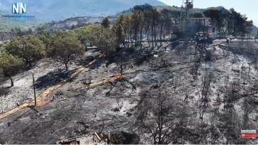 Φωκίδα: Συγκλονιστικές εικόνες από drone με τις καταστροφές στο Σκάλωμα