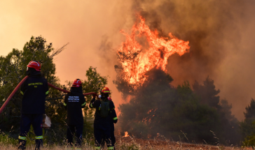 Πέμπτη ημέρα μάχης με τις φλόγες, συνεχείς αναζωπυρώσεις σε Λούμπα και Ψάθα