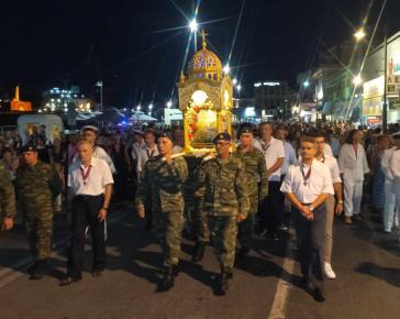 Σύρος: Κυκλοφοριακές ρυθμίσεις στο πλαίσιο της λιτανείας της ιεράς εικόνας της Κοιμήσεως της Θεοτόκου