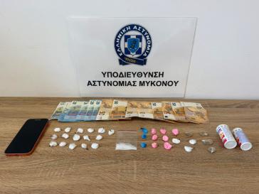 Μύκονος: Χειροπέδες σε 29χρονο για διακίνηση ναρκωτικών ουσιών