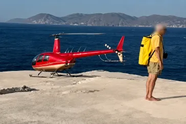 Μήλος: Εισαγγελική παρέμβαση για την προσγείωση ελικοπτέρου στο Σαρακήνικο