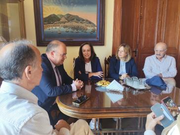 Σύρος: Άρχισε τις συναντήσεις στο νησί η Άννα Διαμαντοπούλου 