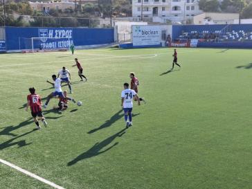 Θετική η πρώτη εμφάνιση της Ελλάς Σύρου 
