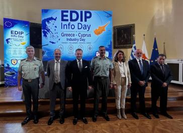 Ο Πάνος Ξενοκώστας στο EDIP Info Day και την Ημέρα Αμυντικής Βιομηχανίας Ελλάδας - Κύπρου