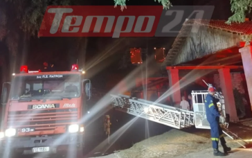 Πάτρα: Φωτιά στο οινοποιείο της Achaia Clauss