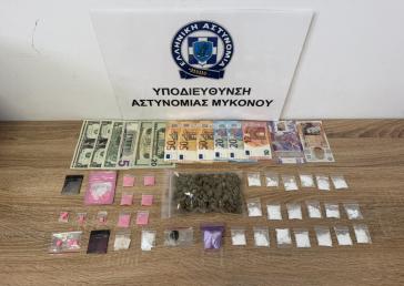Μύκονος: Συνελήφθη 26χρονος για διακίνηση ναρκωτικών και απείθεια 