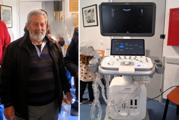 Σίφνος: Υπερσύγχρονος υπερηχοτομογράφος στο Ιατρείο από δωρεά της οικογένειας Φραζέσκαρου