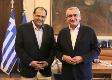 Στο επίκεντρο η συνεργασία για σημαντικά έργα στην Αμοργό