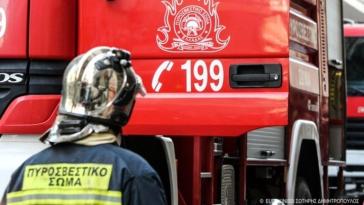 Φωτιά σε διαμέρισμα πολυκατοικίας στου Ρέντη