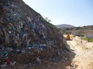 Ξεκίνησε η αποκατάσταση της χωματερής στη Νάουσα