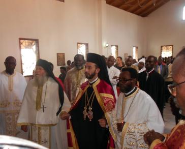 Ενθρόνιση του Θεοφιλ. Επισκόπου Μπραζαβίλ και Γκαμπόν κ. Παντελεήμονος