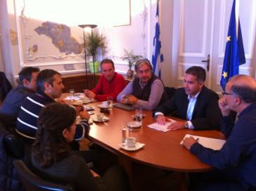 Στον Γ. Λεονταρίτη η ομάδα εργασίας για την υποψηφιότητα "Σύρος-Κυκλάδες 2021"