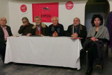 Παρουσίαση υποψηφίων Σύριζα στην Πάρο 