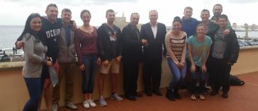 Συνάντηση αντιπεριφερειάρχη Γ. Φλεβάρη με τον Έλληνα πανεπιστημιακό Η. Τομάζο