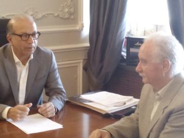 Συνάντηση εργασίας για τον αντιπεριφερειάρχη Κυκλάδων και τον δήμαρχο Κέας 