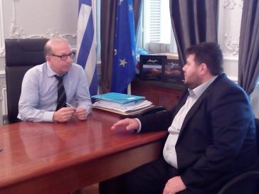 Τα προβλήματα της Σερίφου στη συνάντηση Λεονταρίτη - Αντωνάκη