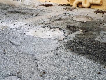 Φθορές λόγω του όγκου οχημάτων 