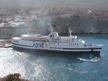 Το δρομολόγιο του "Βιτσέντζος Κορνάρος" για την Πέμπτη