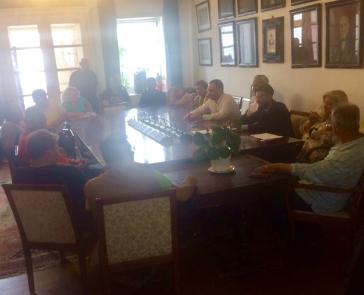 Συνάντηση Κ. Κουκά με τους συμβασιούχους καθαριότητας