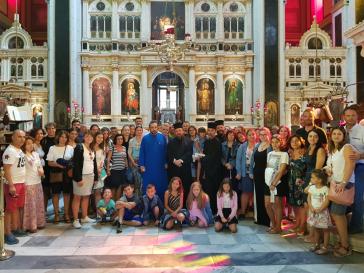 Στη Σύρο στελέχη κατασκηνώσεων της Ι.Μ. Νεαπόλεως και Σταυρουπόλεως