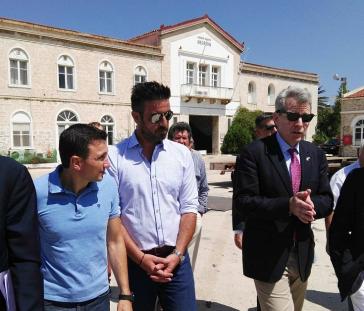 Επίσκεψη του Αμερικανού Πρέσβη στο Νεώριο με φόντο το επενδυτικό ενδιαφέρον