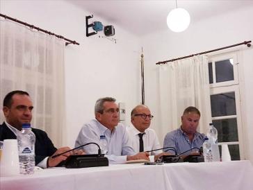 Συμμετοχή του Γ. Χατζημάρκου στο δημοτικό συμβούλιο Μυκόνου 