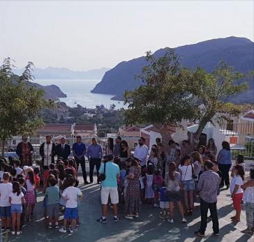 Από την ακριτική Σύμη το μήνυμα του Περιφερειάρχη για τη νέα σχολική χρονιά