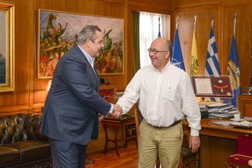 Συνάντηση Καμμένου - Ζώρζου 