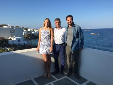 Επίσκεψη διεθνούς ταξιδιωτικής παραγωγής στην Πάρο