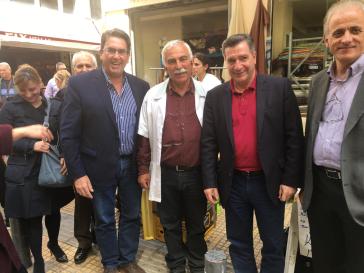 Επίσκεψη Δημάρχου Νάξου στου Ψυρρή