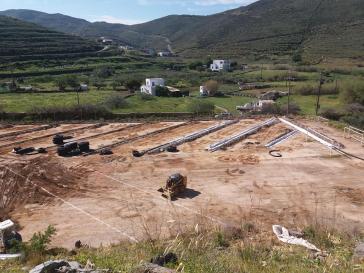 Εργασίες διαμόρφωσης γηπέδου 11x11 στην Κύθνο