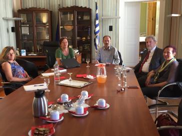 Ο Ν. Μαριάς στο Επιμελητήριο Κυκλάδων 