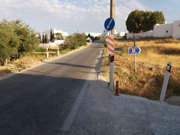 Συντήρηση οδικού δικτύου Πάρου - Αντιπάρου