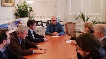 Συνάντηση Λεονταρίτη με Γ. Καμίνη