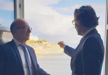 Συνάντηση Γερμανού Πρέσβη με τον Αντιπεριφερειάρχη Κυκλάδων