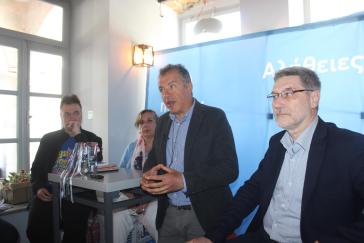 Στ. Θεοδωράκης από Σύρο: Όλη η Ευρώπη ένα Ποτάμι 