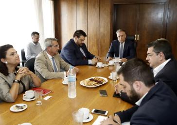 Συνάντηση εκλεγέντων Περιφερειαρχών με τον νέο Υπ. Εσωτερικών