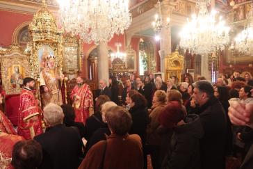 Χριστούγεννα στον Ιερό Μητροπολιτικό Ναό Μεταμορφώσεως στην Ερμούπολη