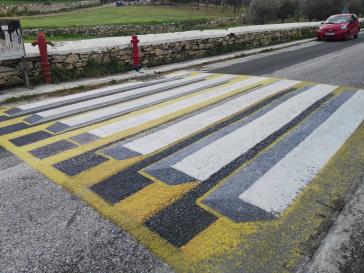 Η Σύρος απέκτησε την πρώτη τρισδιάστατη διάβαση πεζών 