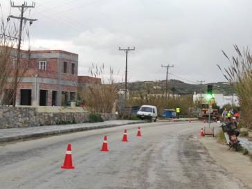 Φωτεινή προειδοποίηση... των οδηγών για το εργοτάξιο 