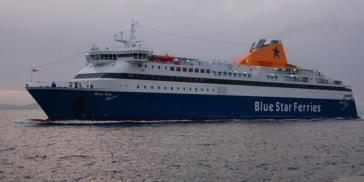 Απέπλευσε από τη Λήμνο το Blue Star Mykonos και δεν θα επιβιβάσει κόσμο 