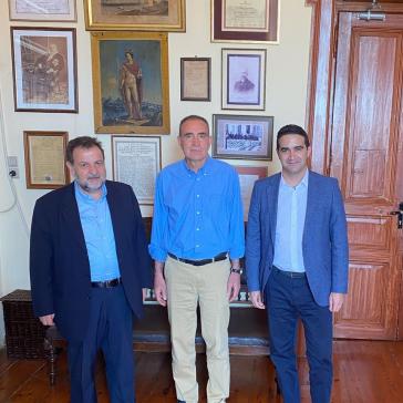 Επίσκεψη Κεγκέρογλου και Κατρίνη από το ΚΙΝΑΛ στη Σύρο