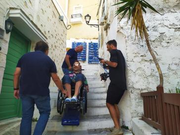 Παραγωγή βίντεο: Η Σύρος ένας τόπος φιλικός για άτομα με αναπηρία 