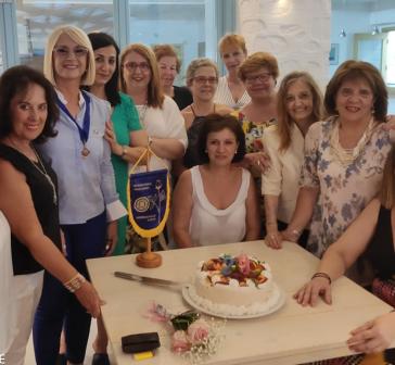 Η Β. Καψωμενάκη νέα πρόεδρος του Ομίλου Inner Wheel Σύρου