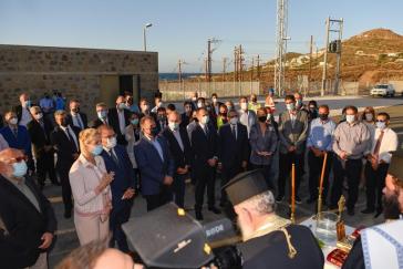 Εγκαινιάστηκε η ηλεκτρική διασύνδεση της Νάξου στην υψηλή τάση