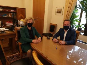 Υπογραφή Δανειστικού Συμβολαίου μεταξύ του Ταμείου Παρακαταθηκων και Δανείων και του Δήμου Κύθνου