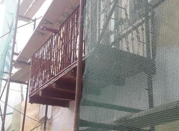 Συντηρήσεις στον μεσαιωνικό οικισμό 