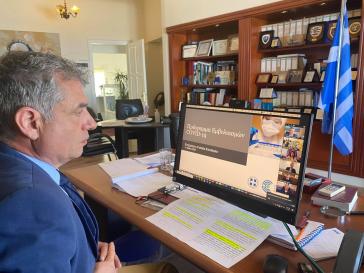 Ο Δήμαρχος Πάρου στην τηλεδιάσκεψη με τον Πρωθυπουργό για τη "Γαλάζια Ελευθερία"